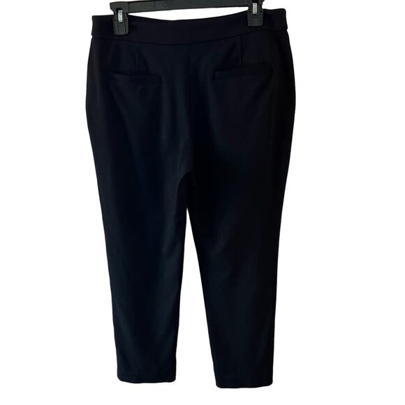 Ralph Lauren LRL Black Label Knit Viscose Blend Ankle Pants Sz M Stretch - Picture 2 of 13